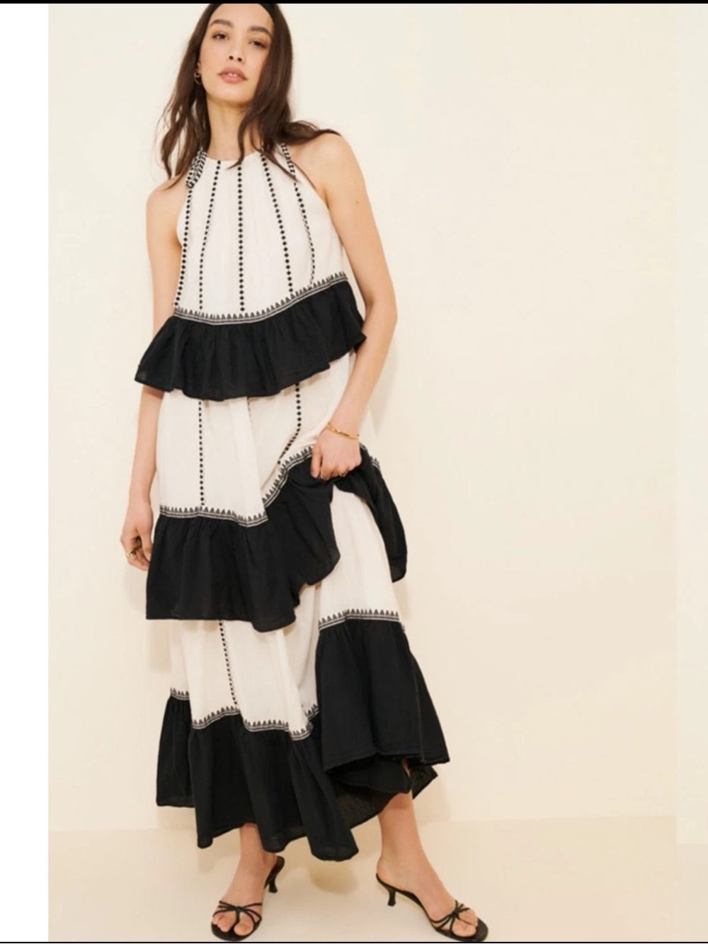 Devotions Twin Kleio Tiered Maxi Dress